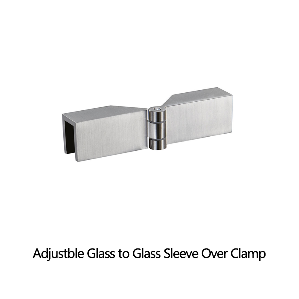 Clamps For Frameless Sliding Shower Door APIS Shower clamps-for-frameless-sliding-shower-door-apis-shower