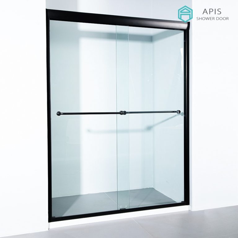 AS-P22A Semi-Frameless Double Sliding Shower Door